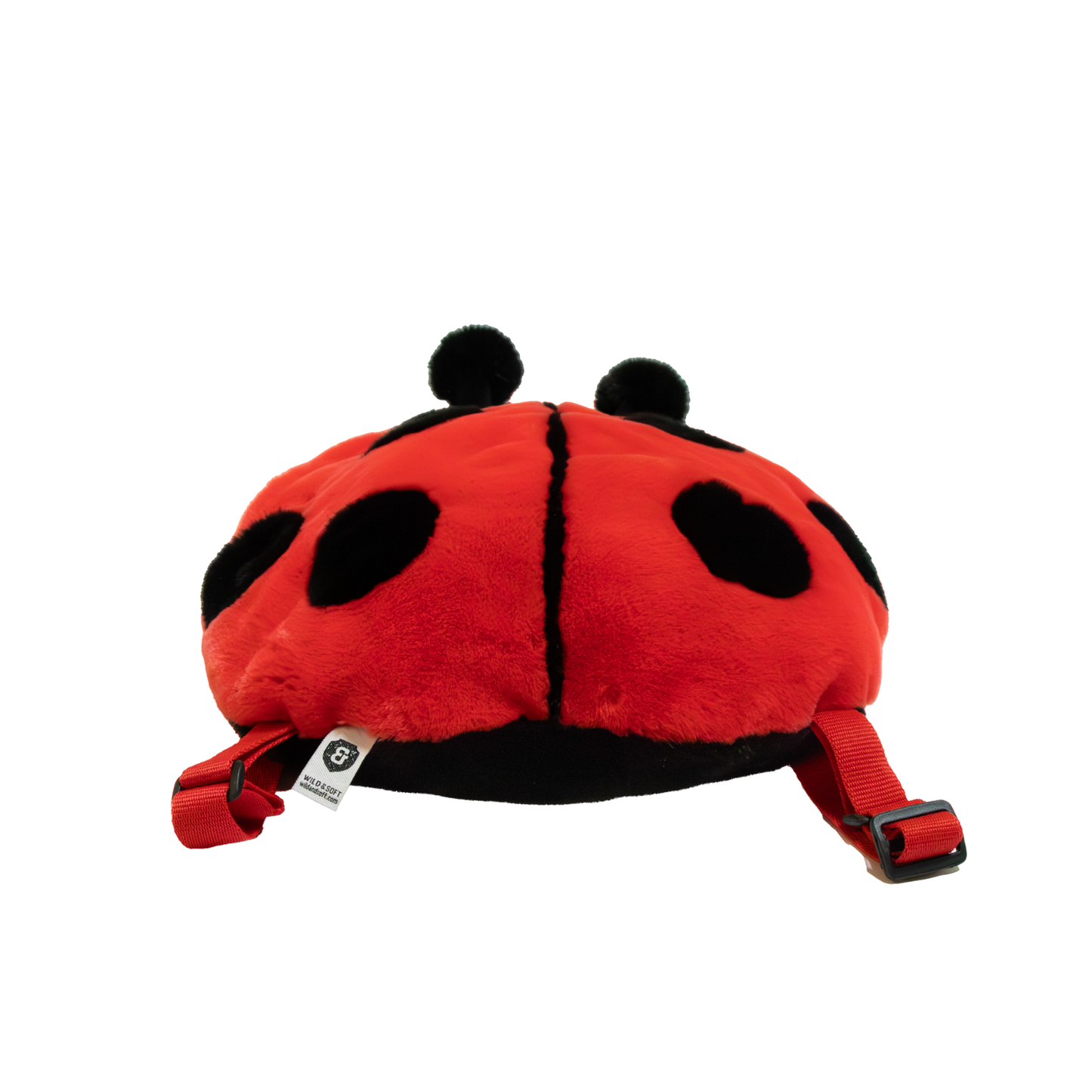 Sac à dos peluche enfant coccinelle - Wild & Soft