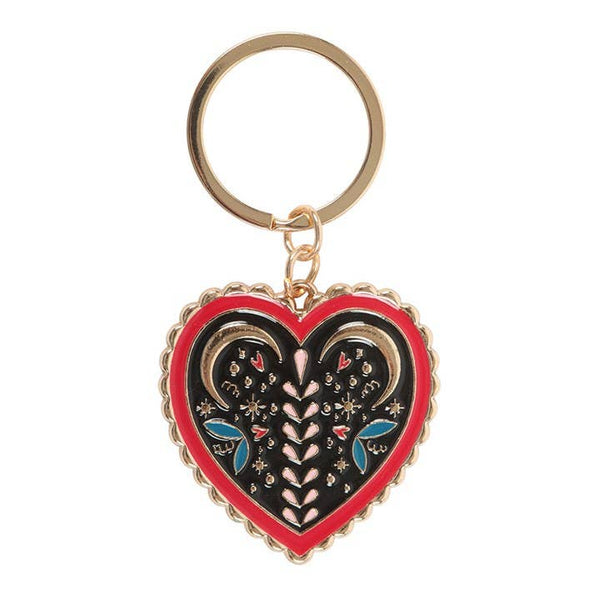 Porte-clés Folk Heart