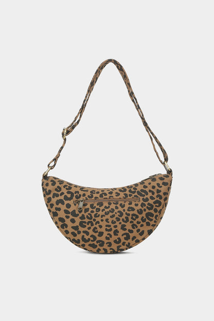 Sac banane Andrea Léopard cannelle