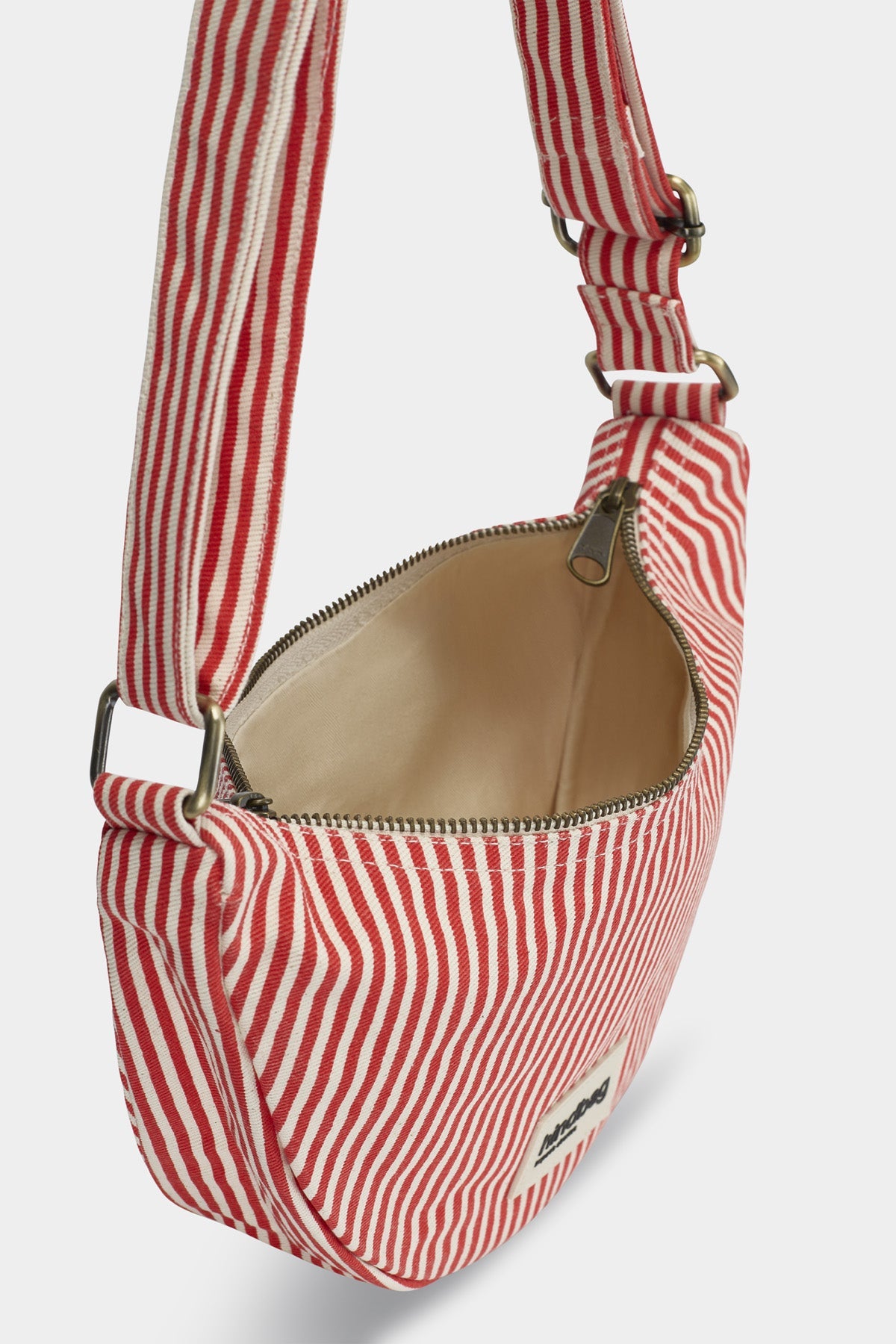 Sac Banane Andrea Rayures rouge