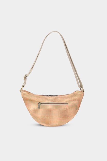 Sac banane Andrea Tressage corail