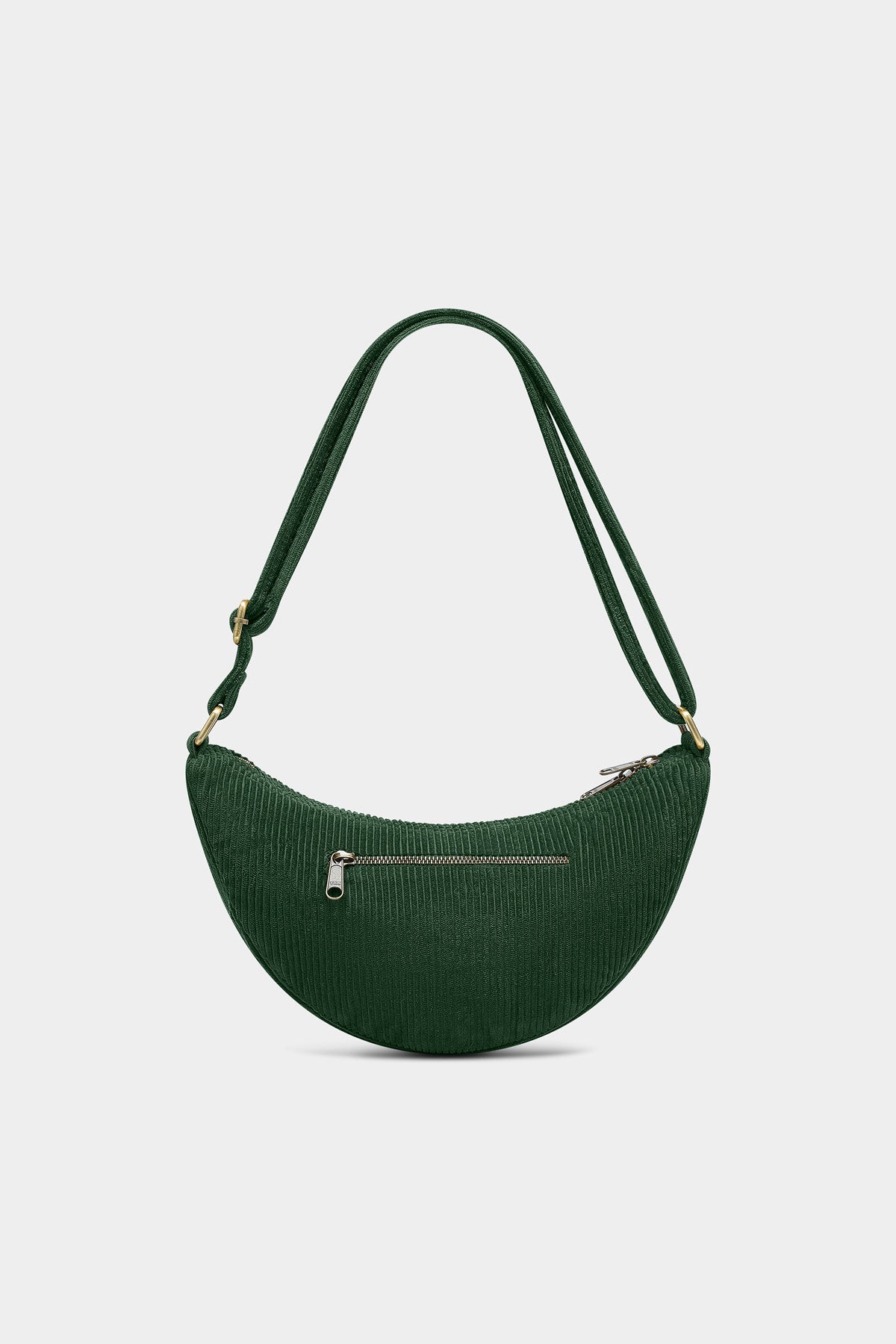 Sac banane Andrea Velours Sapin