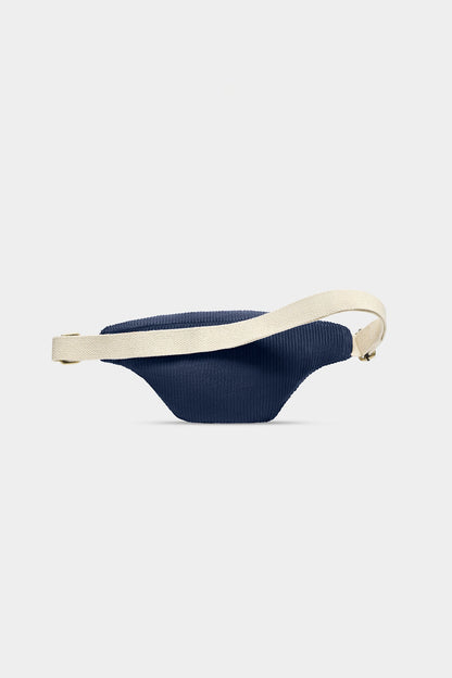 Sac banane Olivia Velours Marine