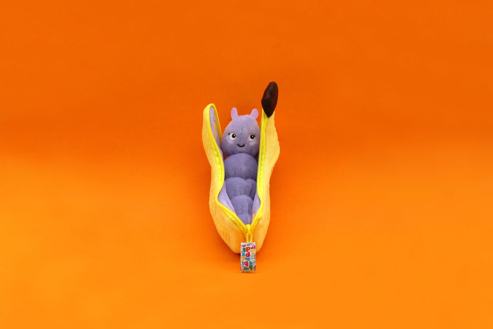 Peluche réversible Poppet le papillon/banane – Flipetz
