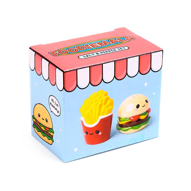 Salière et Poivrière Foodiemals - Burger & Frites