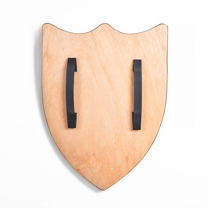 Bouclier Rustique avec Croix Occitane L