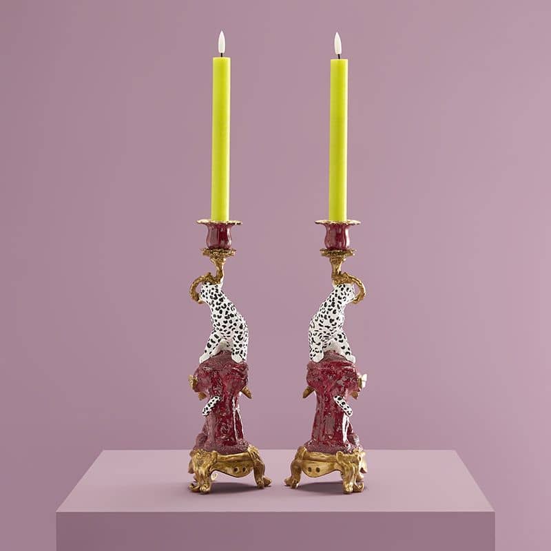 Chandelier Leo, 2 sortes. Résine de poly, 11 x 10,5 x 33 cm