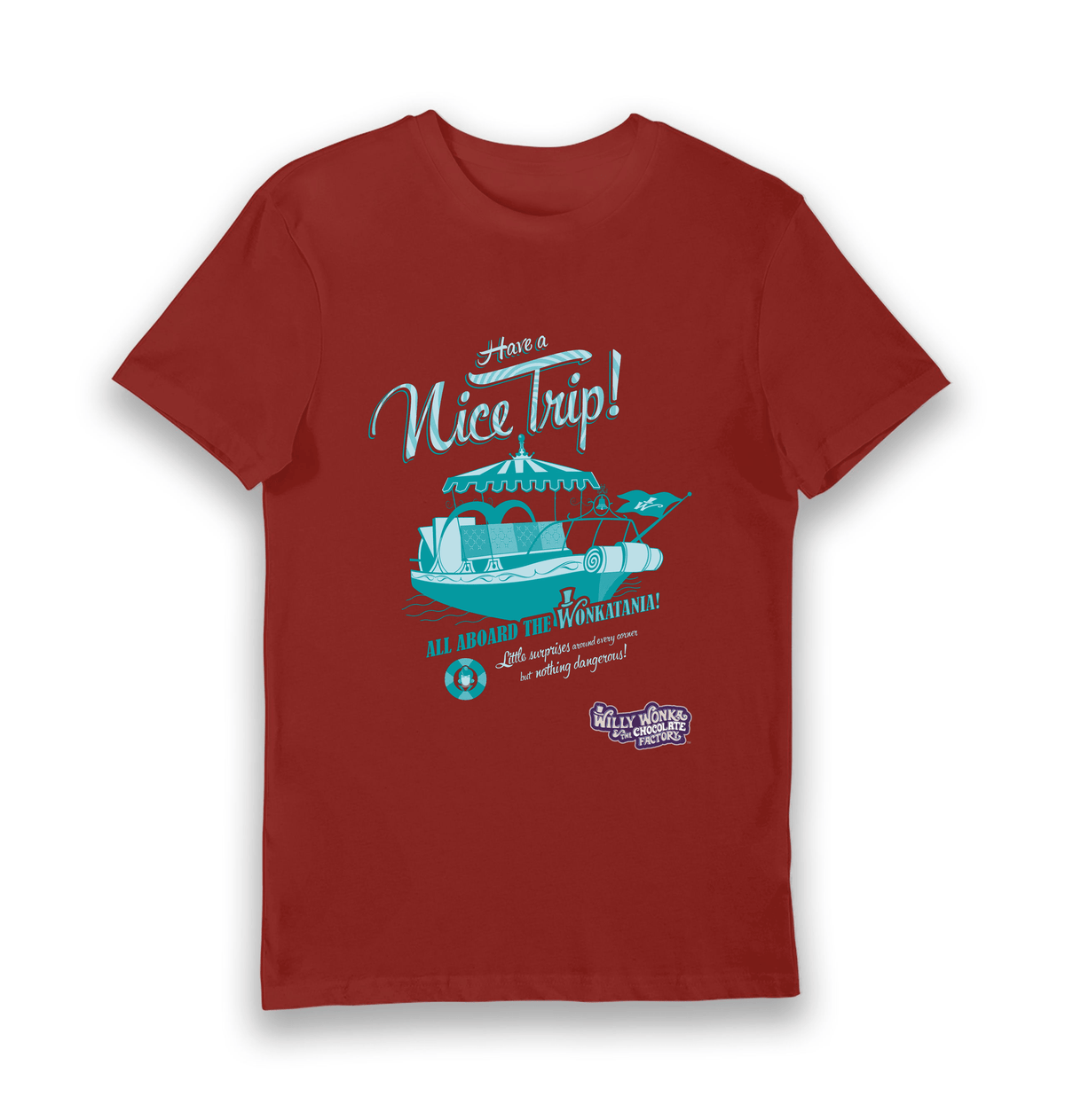 T-shirt adulte Willy Wonka Have A Nice Trip