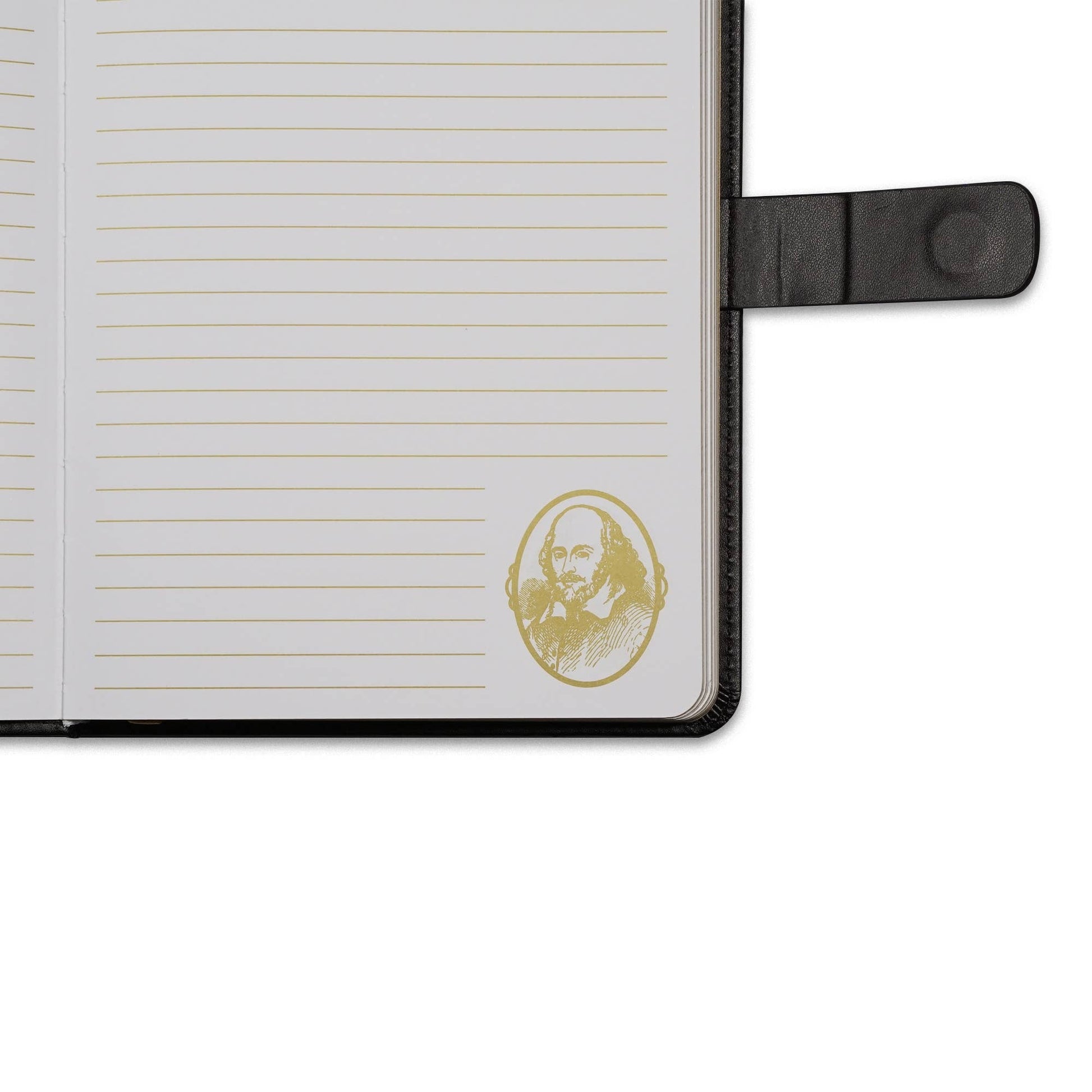 Carnet A5 souple Shakespeare - Le monde est une scène