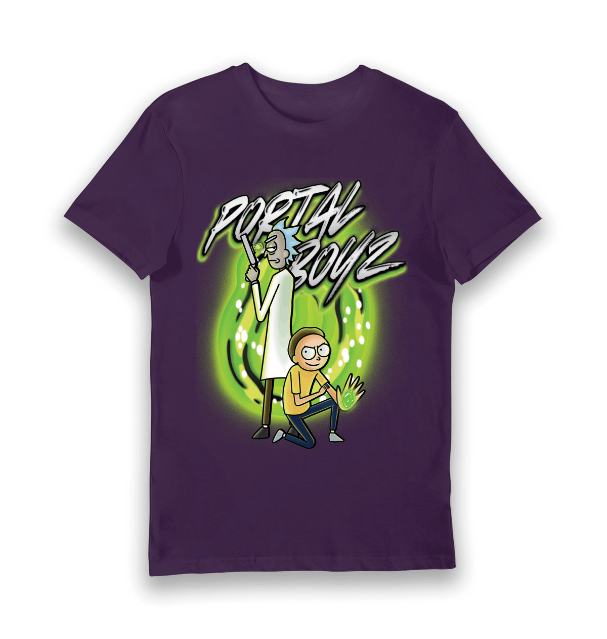T-shirt Rick and Morty Portal Boyz