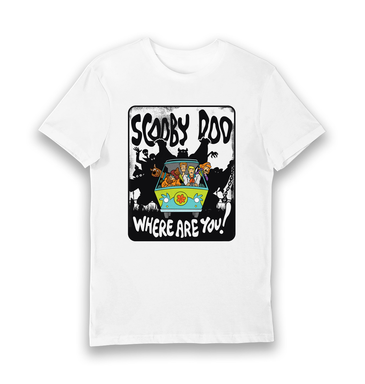T-shirt adulte Scooby-Doo Mystery Machine Where Are You
