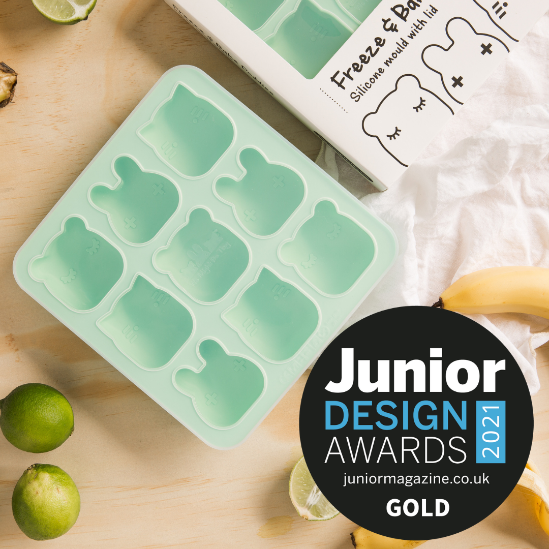 Tabuleiro para cubos de gelo/molde Freeze & Bake Poddies - Hortelã