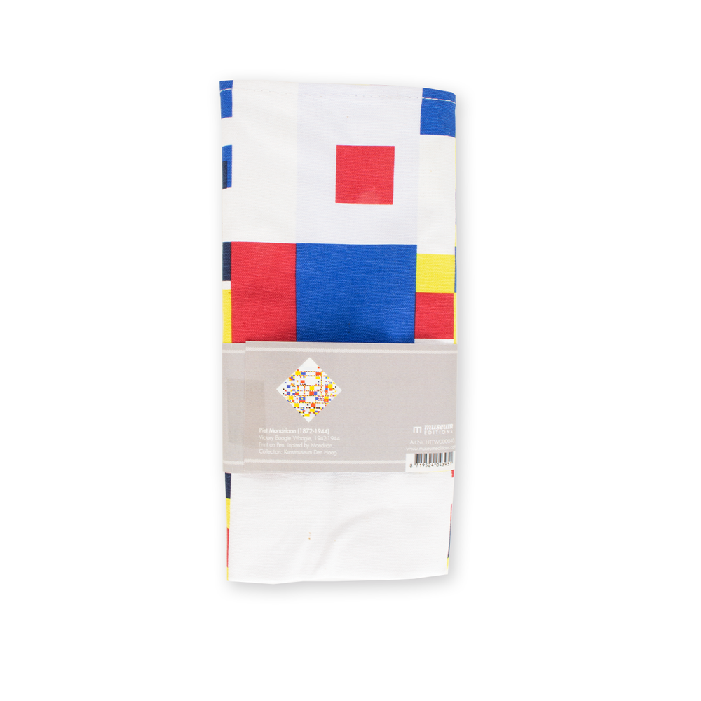 Pano de cozinha Piet Mondrian - Broadway Boogie-Woogie