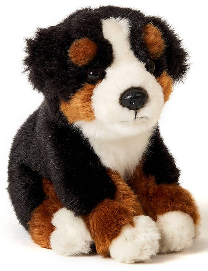 Peluche Chiot bouvier bernois, assis