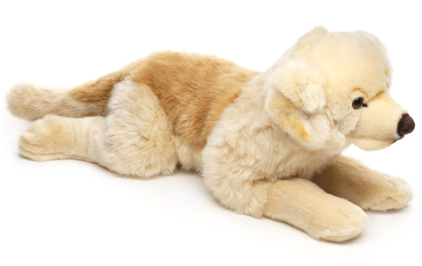 Peluche Golden Retriever couché