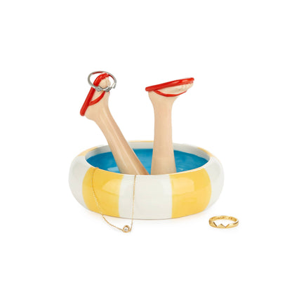 Ringhouder, Happy Legs Summer, keramiek