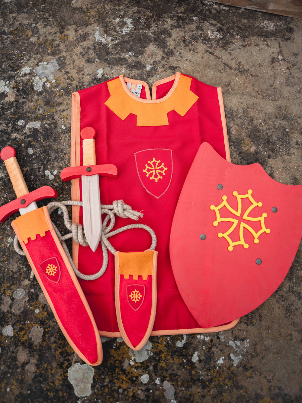Tabard Kamelot Rouge Occitan