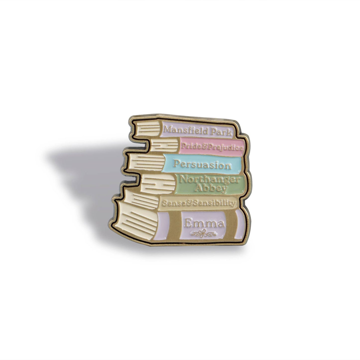 Pin - Jane Austen (Pila de libros)