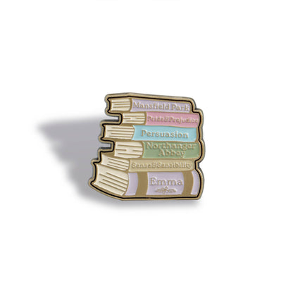 Pin - Jane Austen (Pila de libros)