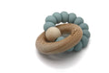 Beissring Round aus Silikon Jade