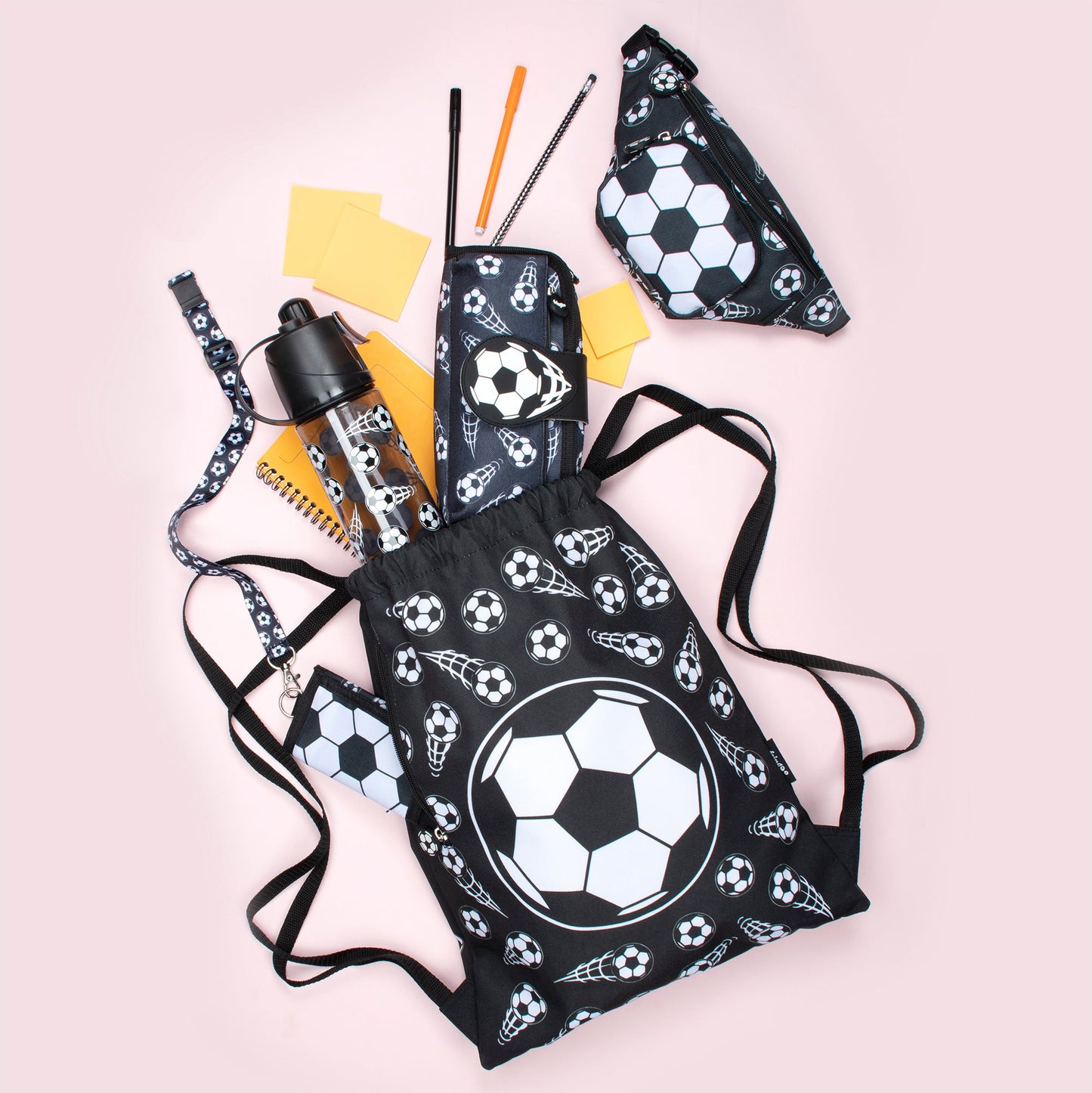 Sac Banane - Football Noir