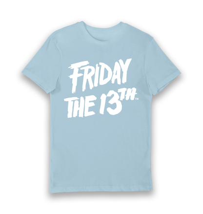 T-shirt adulte Friday the 13th texte géant