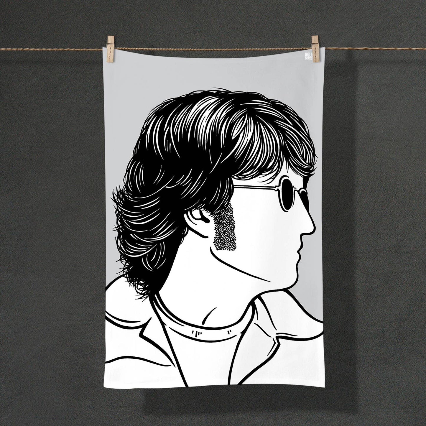 The Beatles “John Lennon” tea towel