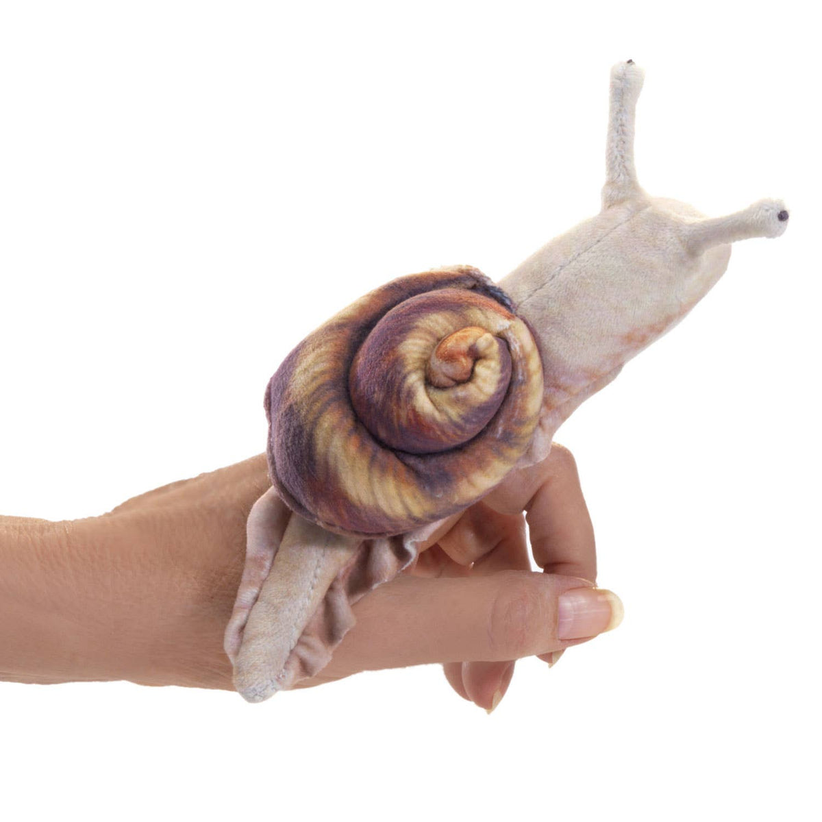 Fantoche de dedo de caracol
