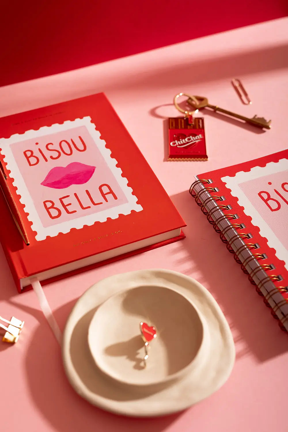 Bisou Bella - Hardcover notebook A5
