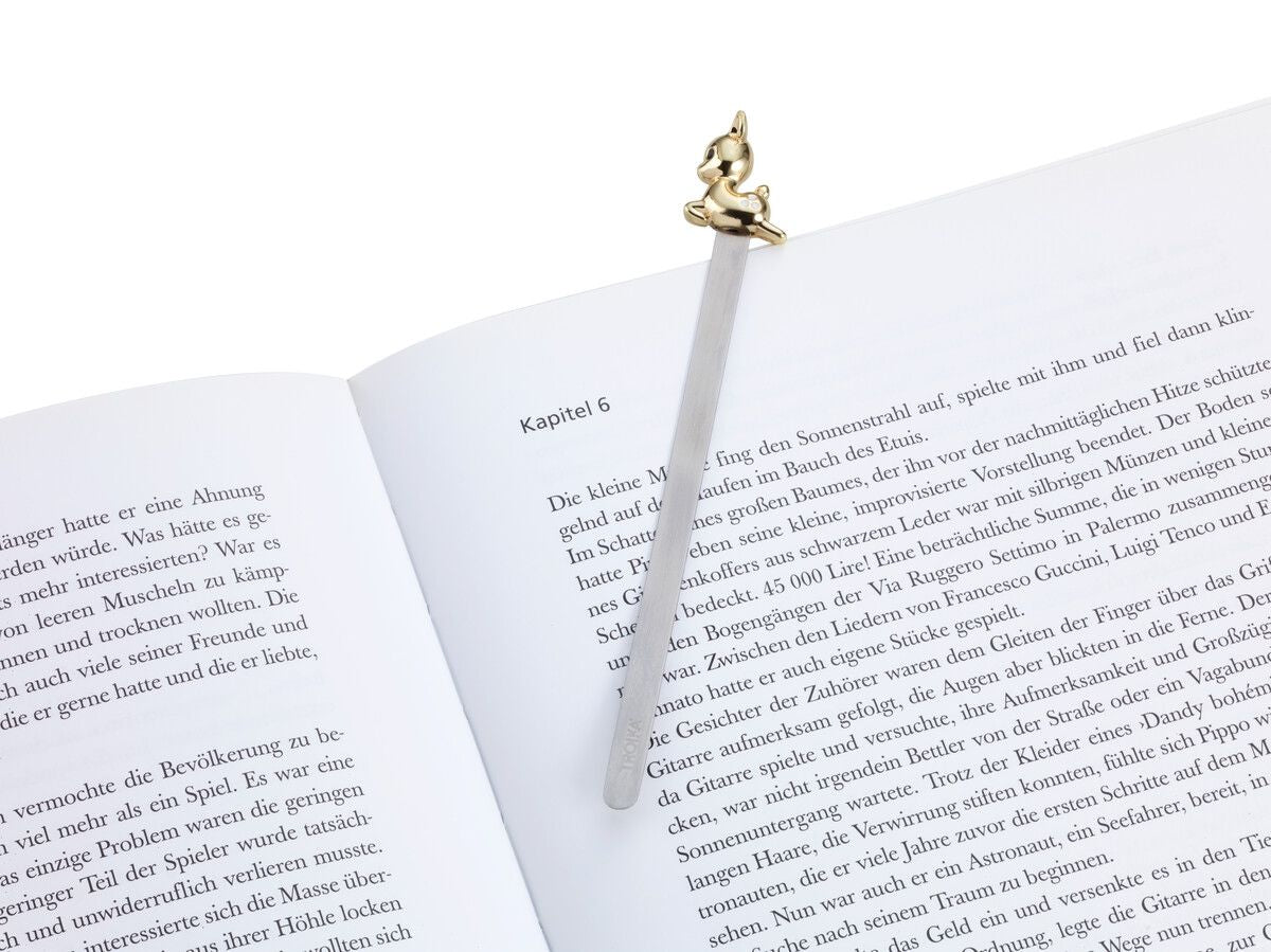 Gold Fawn Bookmark