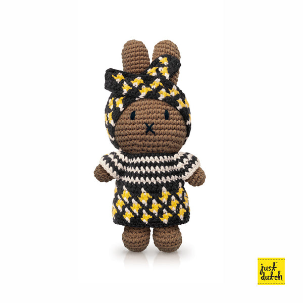 Miffy the Rabbit Crochet Plush - African Outfit