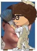 Figurine Bob Ross Carson