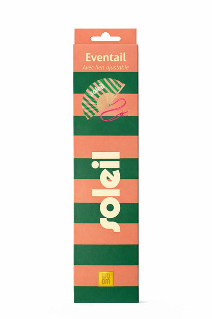 Eventail avec bandoulière – Soleil