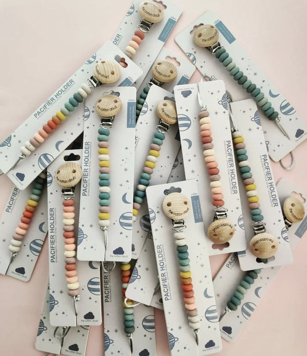 Bonbon Schnullerkette aus Silikon Candy