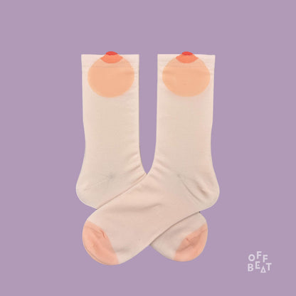 Chaussettes Pop-out Seins