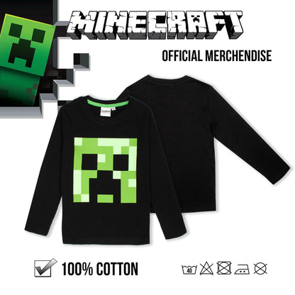 Minecraft Top – noir