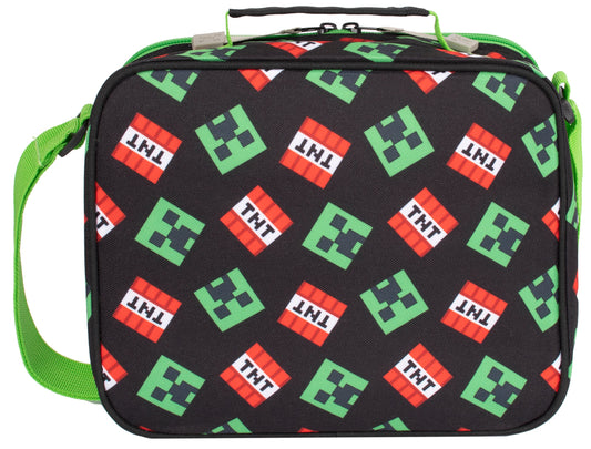 Sac repas – Minecraft – TNT / Creeper