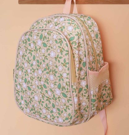 Sac à dos enfant - Fleurs - rose – vue 6 – A Little Lovely Company