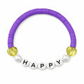 Bracelet Amitié Swifties HAPPY - Violet