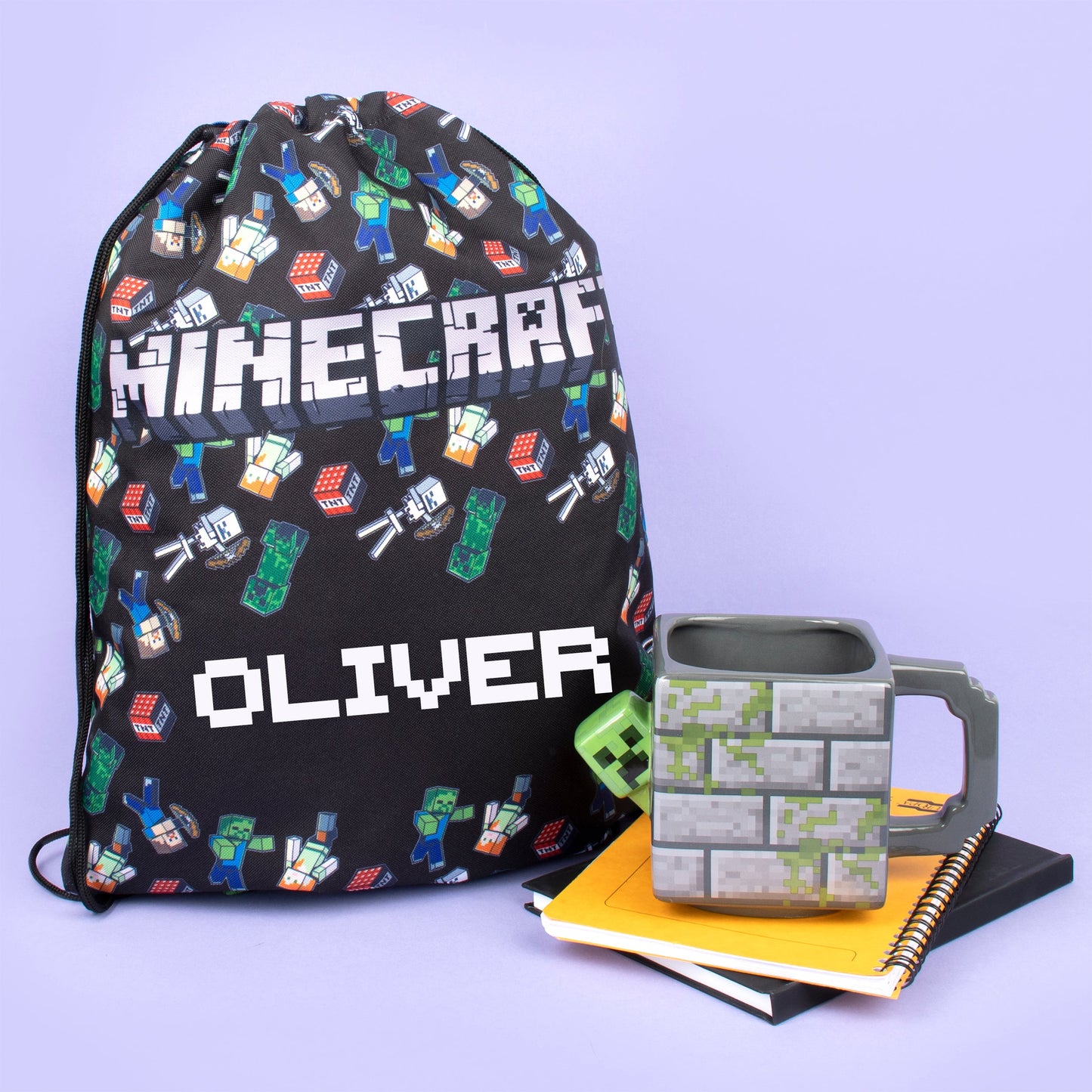 Minecraft Ceramic Mug 650 ml – gris