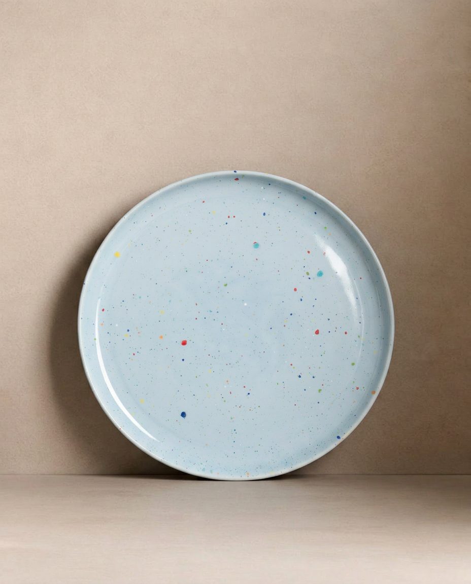 Breeze Party Duo Stoneware 10 Piece Set Blue