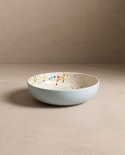 Breeze Party In Stoneware Pasta Plate 21cm Blue