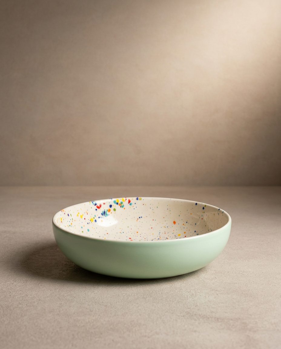 Breeze Party Duo Stoneware 10 Piece Set Green