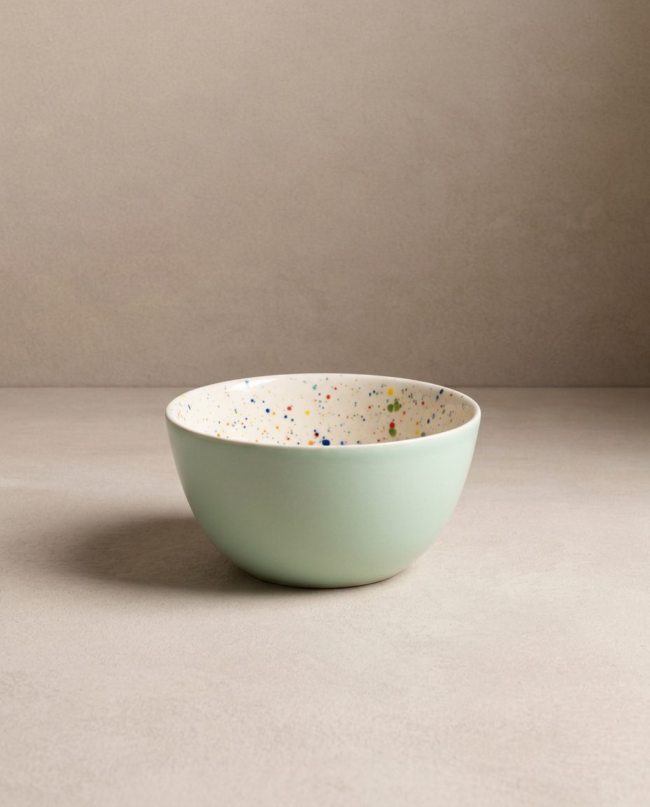 Breeze Party In Stoneware Bowl 16cm 4 Pieces Set Mix Color