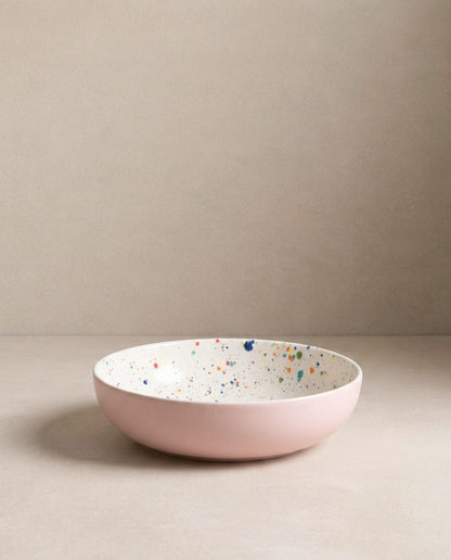 Breeze Party In Stoneware Pasta Plate 21cm 4 Pieces Set Mix Color