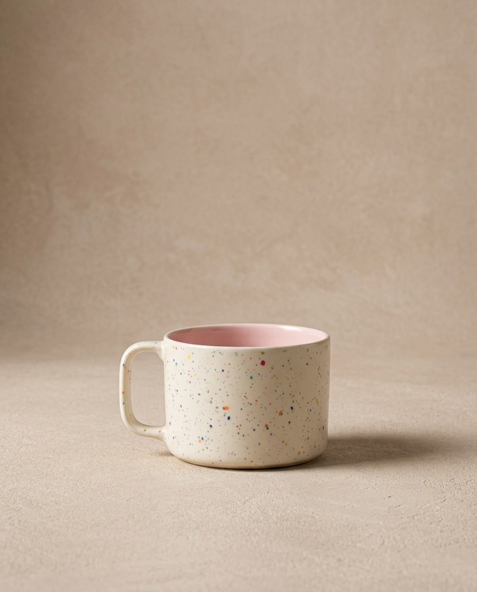 Breeze Party In/Out Stoneware Duo Set Mug 450ml Pink