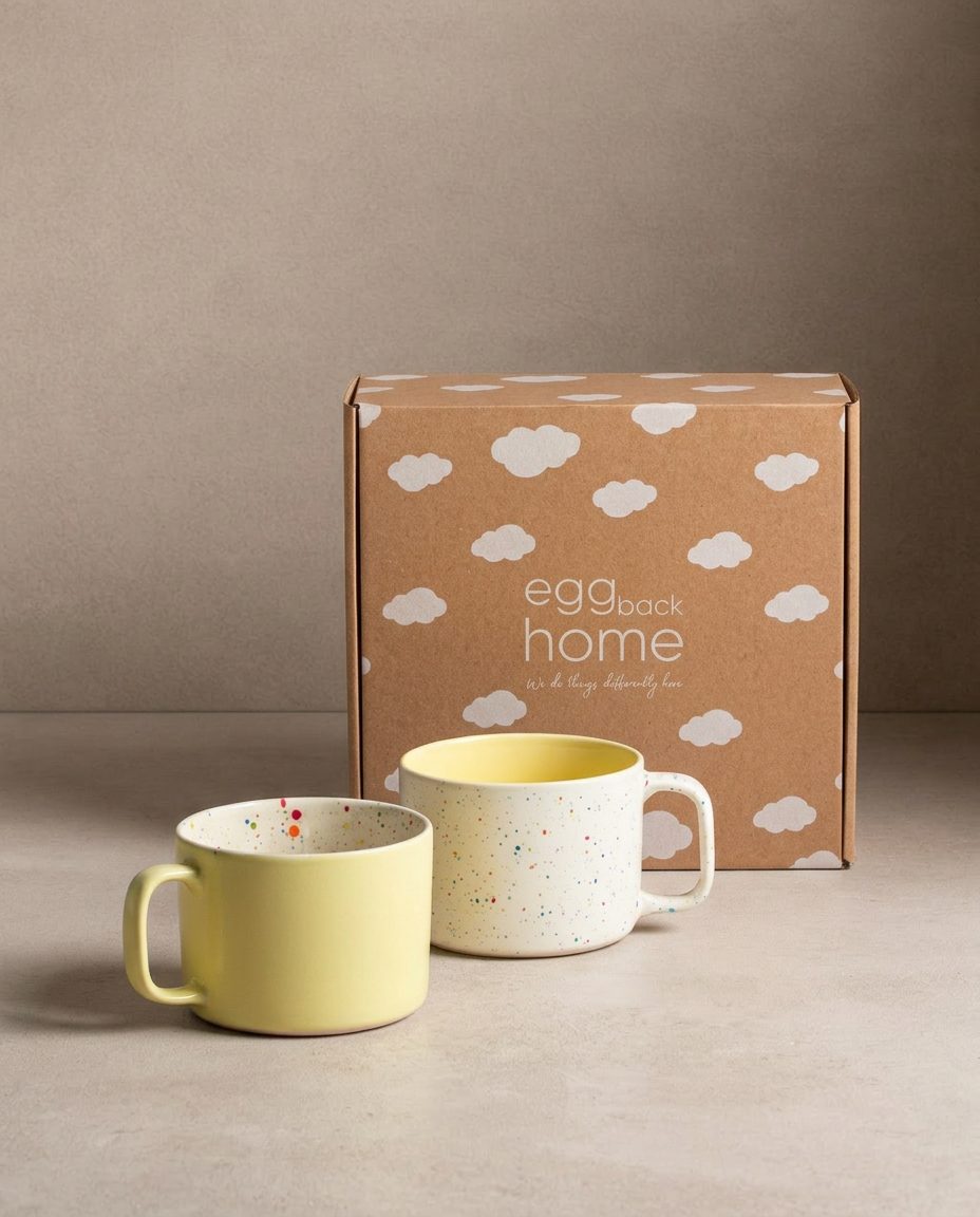 Breeze Party In/Out Stoneware Duo Set Mug 450ml