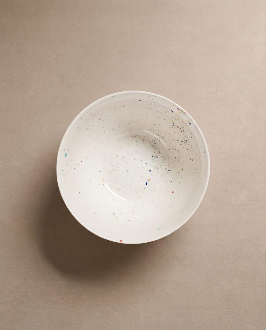 Breeze Party In Stoneware Bowl 16cm Green