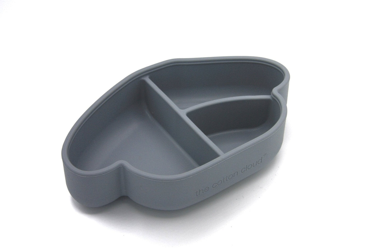 Brotdose aus Silikon Milo Storm Grey