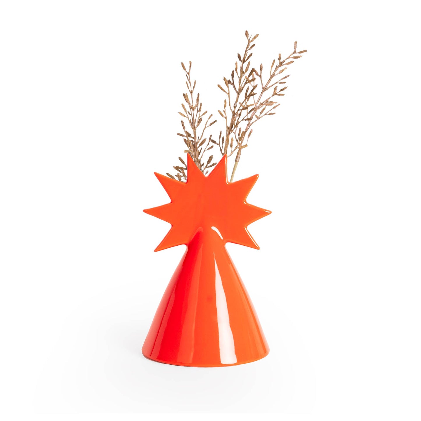 Vase Étoile Polaire Rouge Helio Ferretti Vue 2